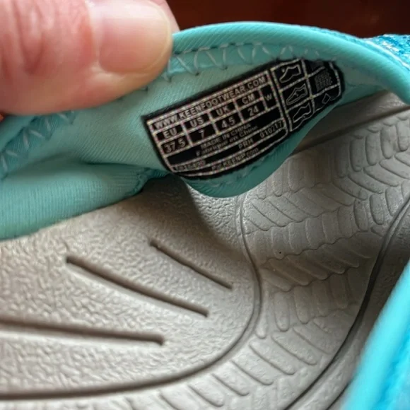 Keen Bali Blue Sandal Size 7 - Picture 10 of 11